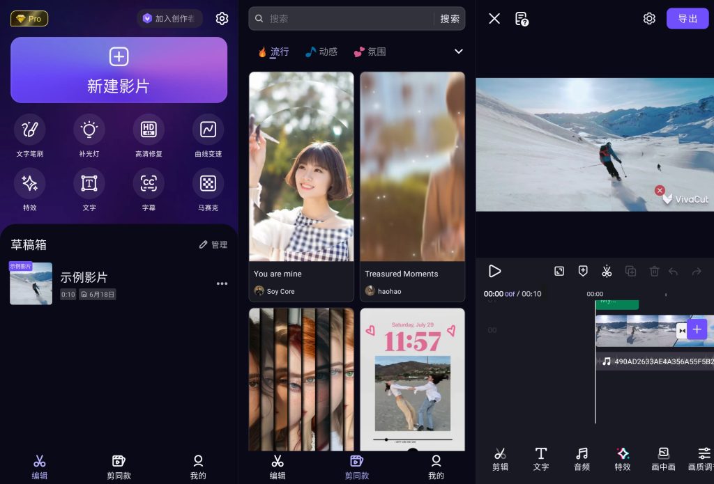 图片[1]-VivaCut 专业级手机视频剪辑利器，解锁会员功能