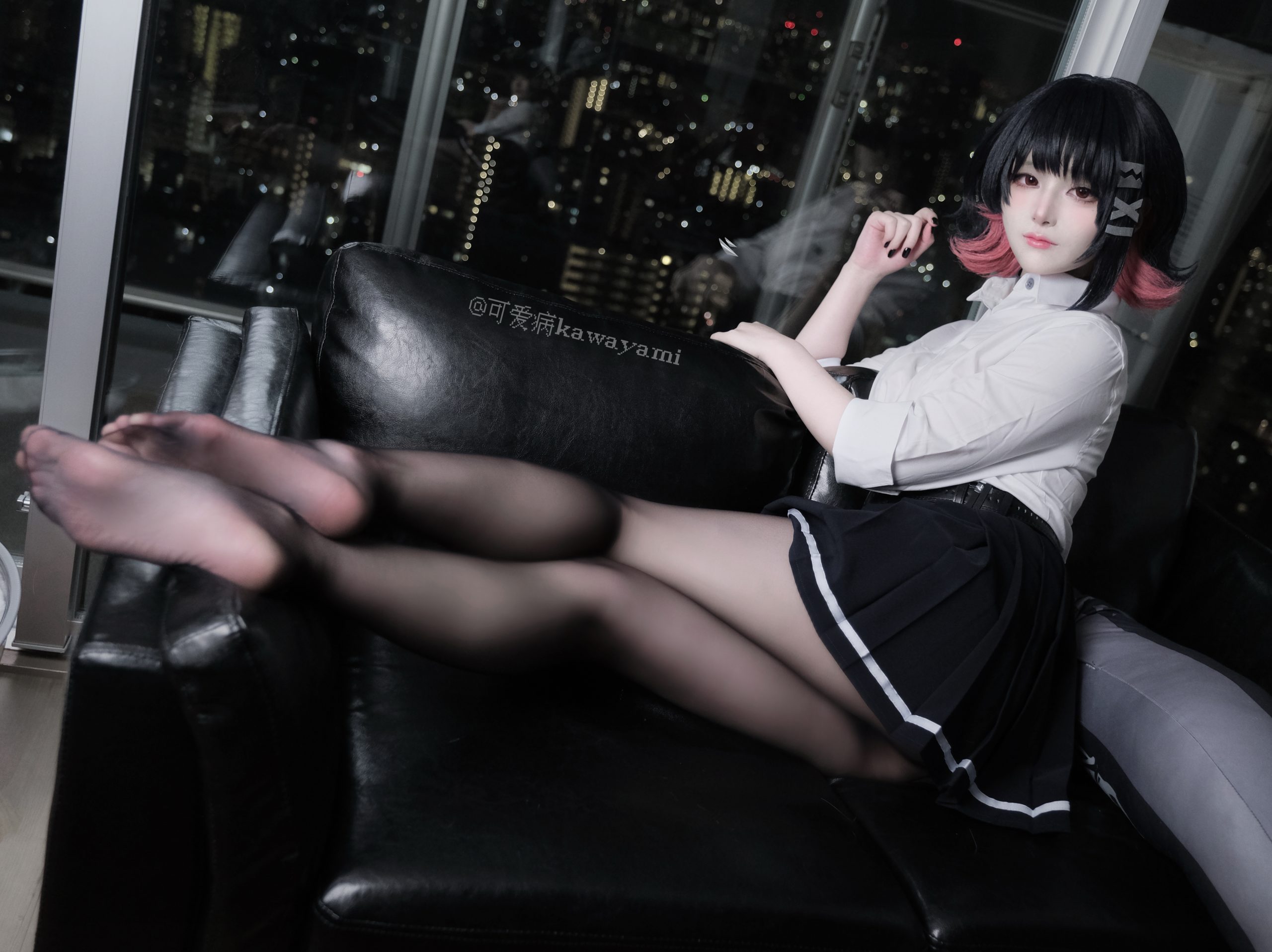#可爱病 - Ellen Joe 黑丝JK [22P-199.91 MB]
