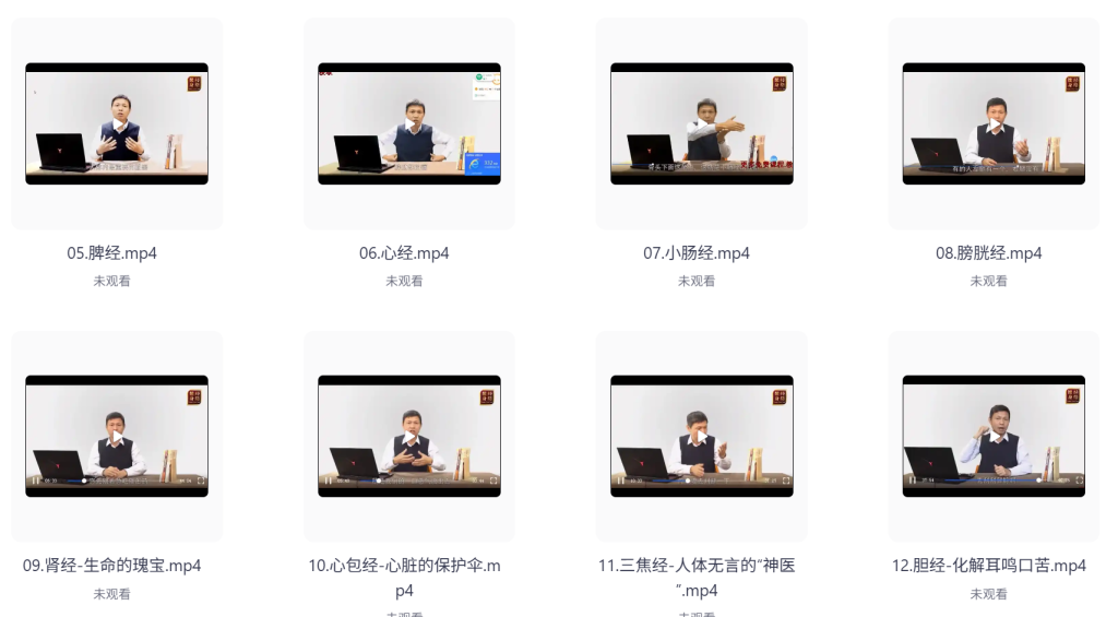 经络诊断与处方十二经络循