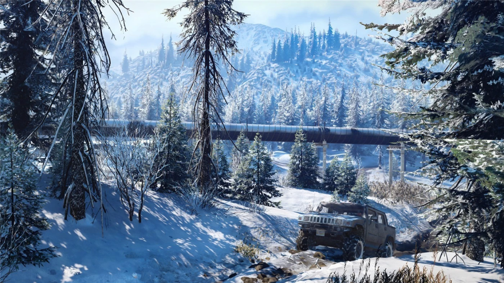 《雪地奔驰》v37.1 豪华中文版 全DLC，硬核越野驾驶