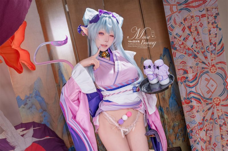 #Yiko湿润兔 抖音40W粉主播『浮枕朝颜-梦见月瑞希』红昭愿 [132P+5V 2.98 GB]