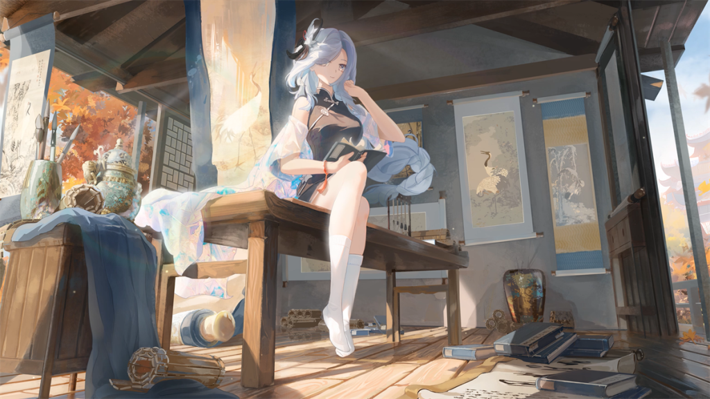 图片[2]-Wallpaper 精选壁纸：8月1号-白丝篇【静态+动态】