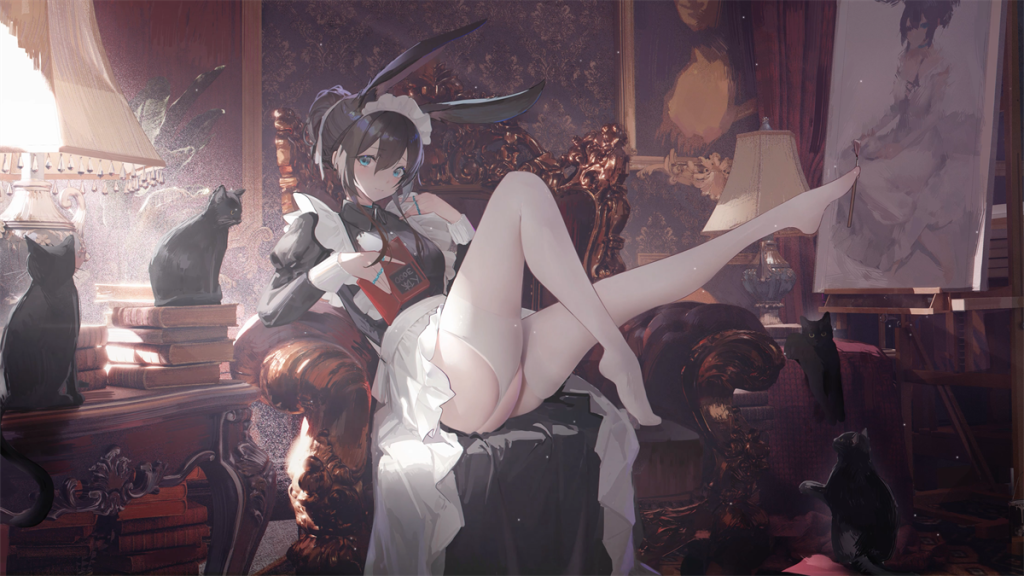 图片[4]-Wallpaper 精选壁纸：8月1号-白丝篇【静态+动态】