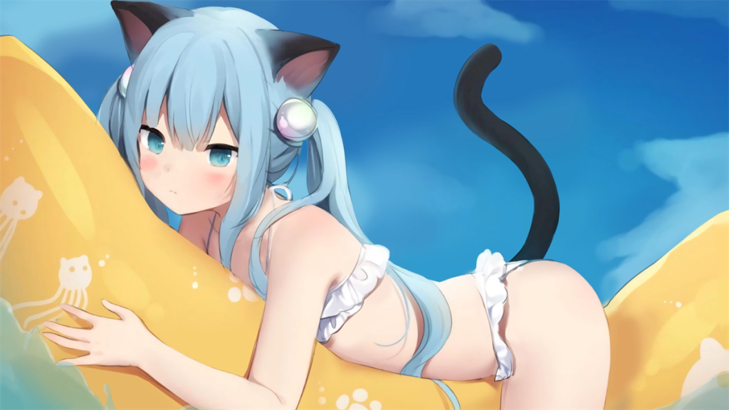 图片[2]-𝑾𝒂𝒍𝒍𝒑𝒂𝒑𝒆𝒓 精选壁纸丨8月7号-猫羽雫篇【静态+动态】