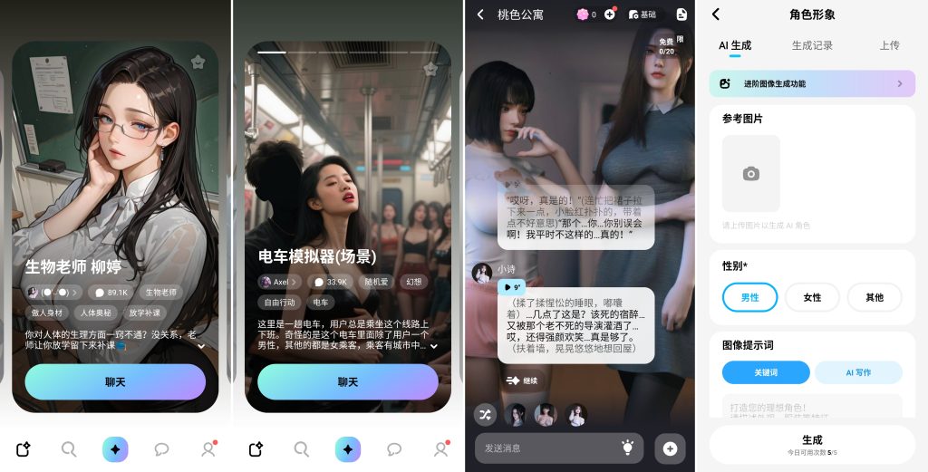 图片[1]-MiraiMind_1.1.44 可自定义角色的虚拟伴侣，无敏感词限制