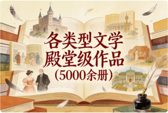 各类型文学殿堂级作品（5000余册）跨越千年与国界的殿堂级作品-资源社 - 分享优质实用软件、教程