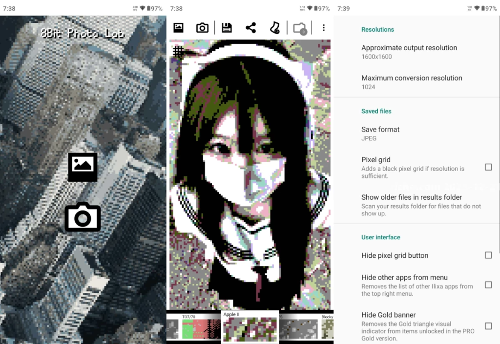 图片[1]-8Bit Photo Lab v1.11 解锁高级版，一键生成复古像素照片