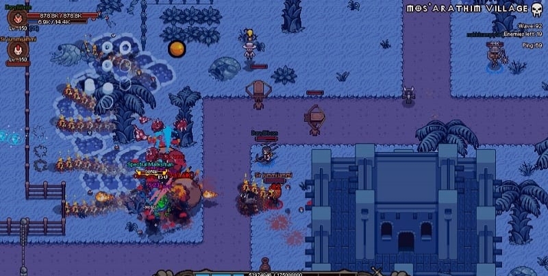 图片[4]-英雄围城：口袋版 v6.8.9 中文完整版+解锁大量金币，像素风暗黑割草爽游