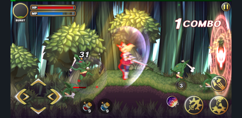 图片[4]-神秘之剑 免费内购版，横版动作连招，体验爽快打击感