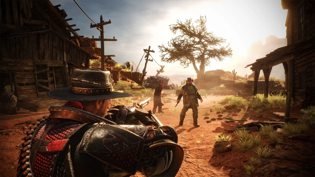 图片[1]-暗邪西部 V1.0.5Fix 豪华中文版+全DLC+修改器，利用雷电铁拳与枪械展开爽快战斗