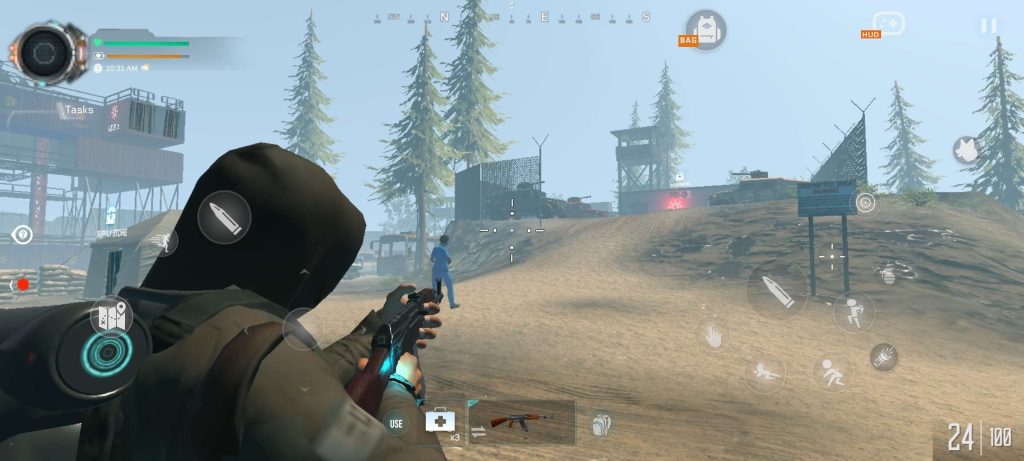 图片[1]-坚不可摧：生存 v0.1.6 免付费解锁完整版，在末日废土对抗伪装成人类的变形外星人