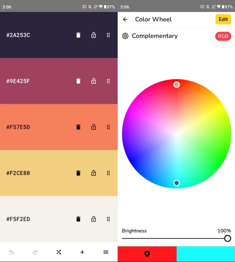 图片[1]-Pigments 调色板 v3.90 解锁高级版，专业配色神器