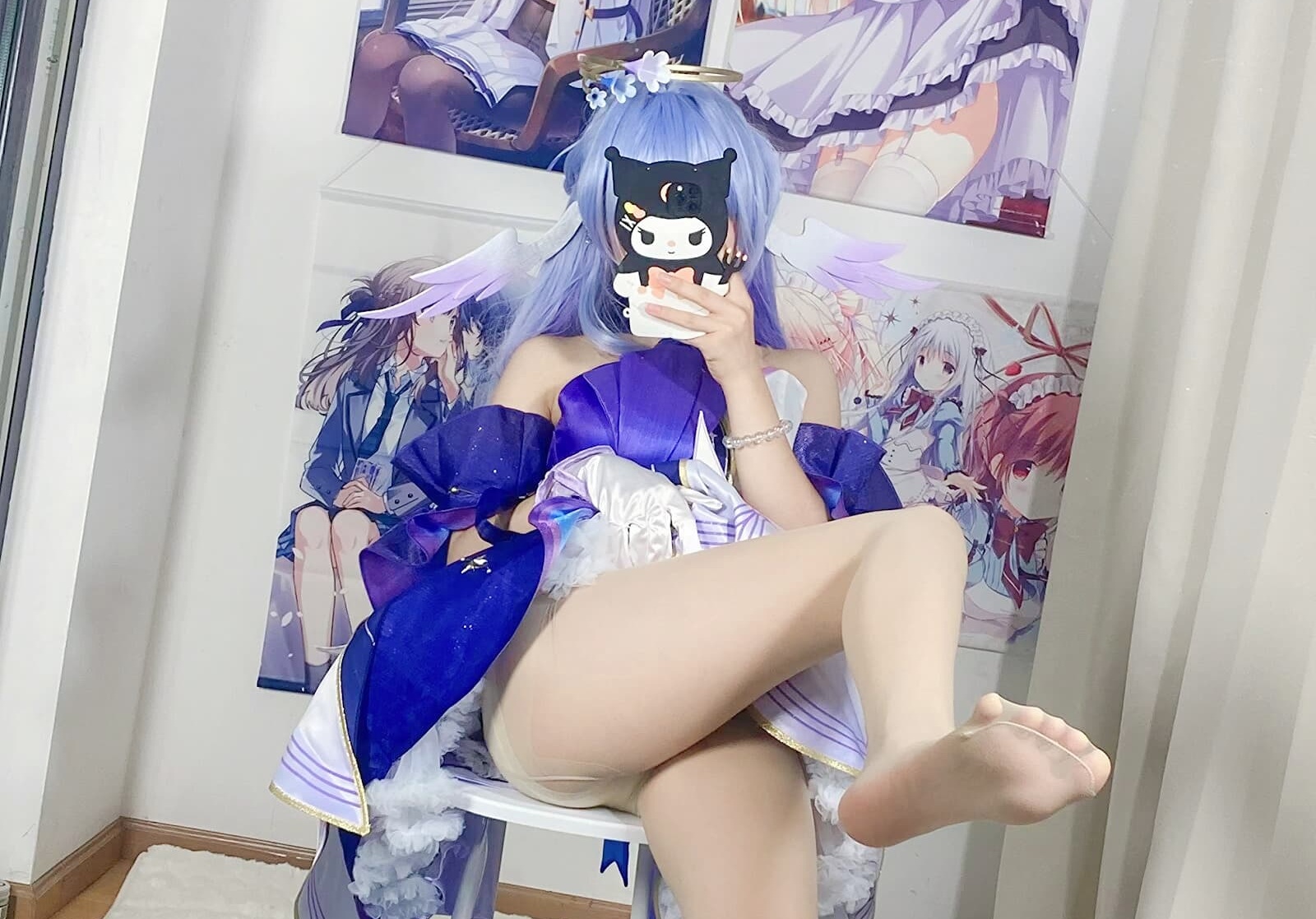 图片[1]-#白栎Shirly NO.038 崩坏·星穹铁道 知更鸟 [40P+6V 151.31 MB]